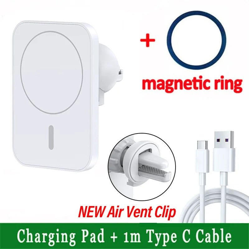 Slim Wireless Power Bank – 5000 mAh / 15W Fast Charge